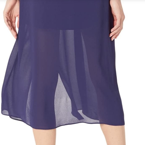 TED BAKER FAITHIY RUFFLE DRESS NAVY BNWT - Picture 12 of 14